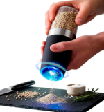 Pimentero automático por gravedad con luz led - Imagen 2
