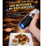 Pimentero automático por gravedad con luz led - Imagen 6