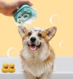Esponja dosificadora de baño para mascotas