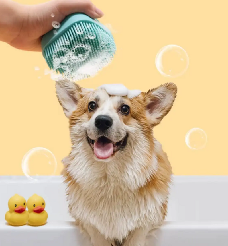 1(8) (1) Esponja dosificadora de baño para mascotas - Imagen 1