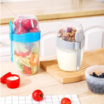 Vaso portatil ensaladas/frutas/yogur/cereales 870 ml