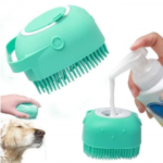 Esponja dosificadora de baño para mascotas