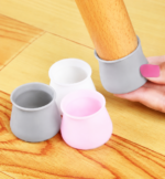 Cubre patas 100% silicona sillas y mesas x 4 CHICAS