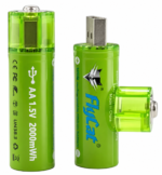 Pilas recargables USB AA X 2 - Imagen 5