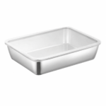 Contenedor hermetico acero inoxidable grande