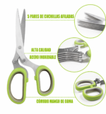 Tijera de cocina 5 hojas - Imagen 4
