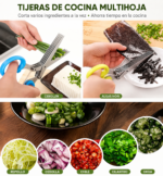 Tijera de cocina 5 hojas - Imagen 6