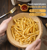 Papel para freidora de aire redono 16 cm 50 unidades - Imagen 2
