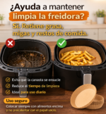 Papel para freidora de aire redono 16 cm 50 unidades - Imagen 4