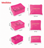 Kit organizador de valijas x 6 - Imagen 5