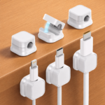 Clip magnético organizador de cables x 6