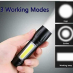 Mini linterna USB Power Zoom