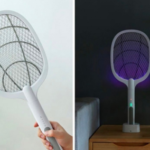 Raqueta mata mosquitos premium usb con base