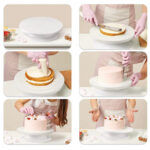 Plato giratorio para tortas