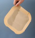 Papel para freidora de aire cuadrada 16x16 cm 50 unidades - Imagen 7