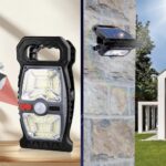 Reflector solar grande CLIP con sensor