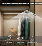 Barra led continua con sensor de movimiento 30 cm USB - Imagen 3