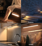 Barra led continua con sensor de movimiento 30 cm USB - Imagen 6