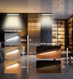 Barra led continua con sensor de movimiento 30 cm USB - Imagen 5