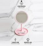 Espejo Beauty touch led 3 tonos de luz - Imagen 6
