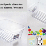 Organizador acrilico de heladera chico