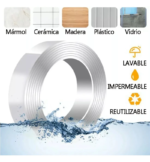 Cinta Bifaz Reutilizable 5 m (0,5 mm de espesor) - Imagen 5