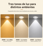 Luz LED Sensor Movimiento | 3 Tonos y Dimmer | Recargable USB - Imagen 4