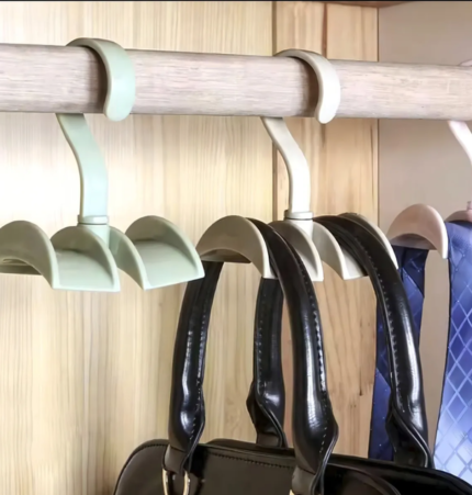 Percha Organizadora de Carteras y Bolsos