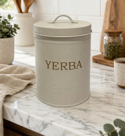 Lata Yerba Bakery Vintage