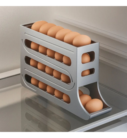 Huevera Vertical Auto-Deslizable 4 Niveles