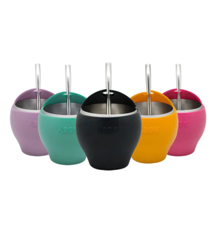 Mate Big Keep de Acero Inoxidable + Bombilla