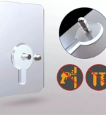 Tornillos ganchos adhesivos x 6
