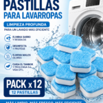 Pastillas Limpia Lavarropas x 12