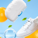 Blanqueador y Limpiador de Zapatillas con Cepillo
