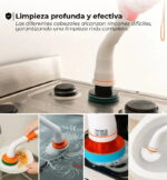 Cepillo eléctrico giratorio extensible - Imagen 7