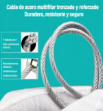 Traba De Seguridad Adhesiva Con Llave - Imagen 8