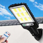 Reflector Solar LED Chico con Sensor y Control Remoto