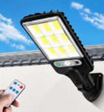 Reflector Solar LED Chico con Sensor y Control Remoto