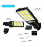 Reflector Solar LED Chico con Sensor y Control Remoto - Imagen 8