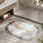 Alfombra Superabsorbente Diatomita Soft Bathroom