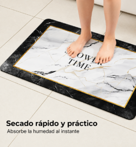 Alfombra Superabsorbente Diatomita Soft ShowerTime - Imagen 5