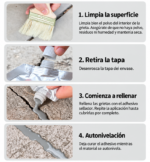 Sellador impermeabilizante para grietas y juntas - Imagen 4