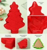 Molde de Torta Árbol de Navidad - Imagen 5