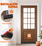 Zócalo Burlete Autoadhesivo para Puertas - Imagen 4