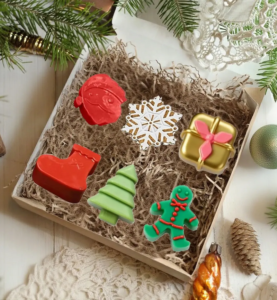 Molde de Silicona Navideño Pino - 6 Cavidades - Imagen 5