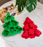 Molde de Silicona Navideño Pino - 6 Cavidades - Imagen 7
