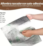 Rascador Autoadhesivo Protector para Gatos 60x60 cm - Imagen 9