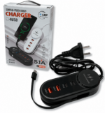 Cargador Múltiple Alta Velocidad con Cable Tipo C Integrado - Imagen 3
