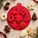 Molde de Silicona Navideño - 7 Cavidades Surtidas
