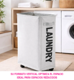Cesto de Ropa Laundry Slim para espacios reducidos - Imagen 3